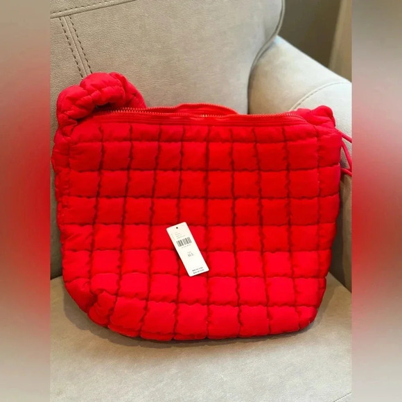 NWT Anthropologie Nylon Scrunch Tote - Picture 5 of 5